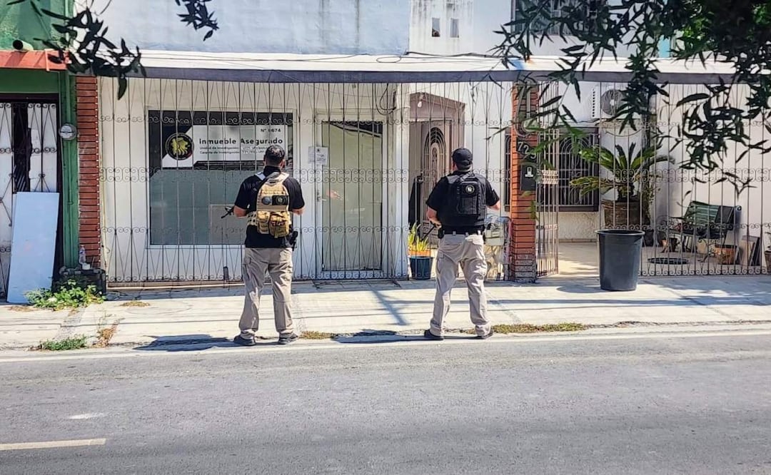 La agencia de viajes Andares Travel & Tours, fue cateada y asegurada por la Fiscalía de Nuevo León tras denuncias de fraude (17/07/2025). Foto: Especial