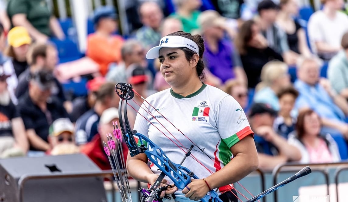 Andrea Becerra ganó medalla de plata / Foto: CONADE