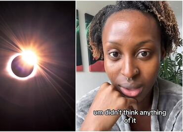 Eclipse Solar 2024: Influencer observa el fenómeno astronómico sin lentes y sufre lesiones en su ojo