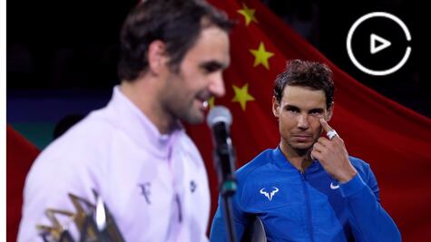 Roger Federer le manda mensaje a Rafa Nadal