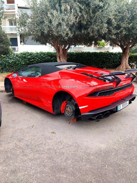 Dueño de Lamborghini pagará casi un millón porque robaron sus llantas