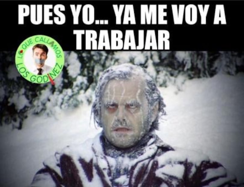 Te dejamos unos memes del frío para entrar en calor