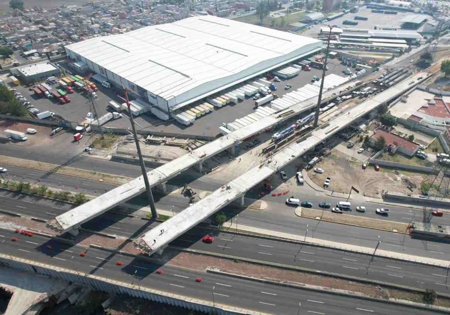 Son dos cuerpos paralelos con longitud de aproximadamente 523 metros los que conforman la obra del puente. Foto: Especial