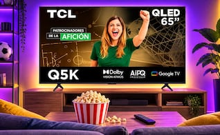 Pantalla TCL 4K de 65 pulgadas con descuento irresistible en Amazon México; págala en menos de 8 mil pesos
