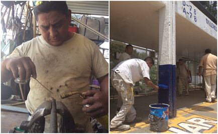 Presos participan en mantenimiento del Reclusorio Oriente