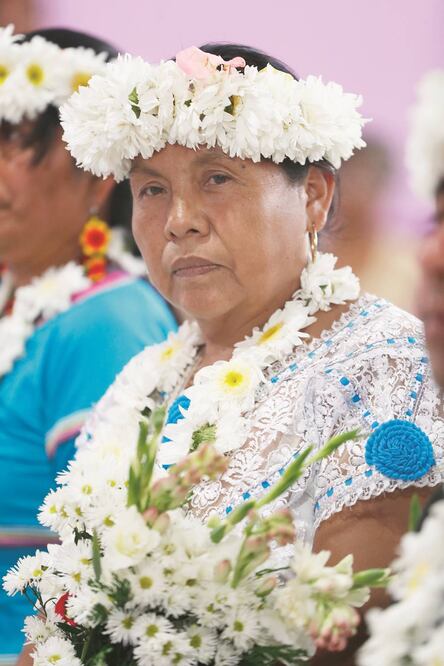 María de Jesús Patricio Martínez, Marichuy , explica que el verdadero objetivo es organizarse de otra forma ante la situación de emergencia (FOTOS: LUIS CORTÉS. EL UNIVERSAL)