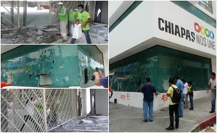 Detienen a 12 tras vandalismo en Chiapas