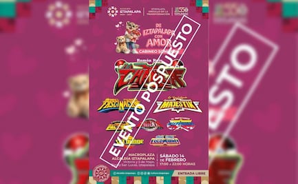 Por contingencia, suspenden evento de sonideros "De Iztapalapa con amor"; iba a celebrarse este 14 de febrero