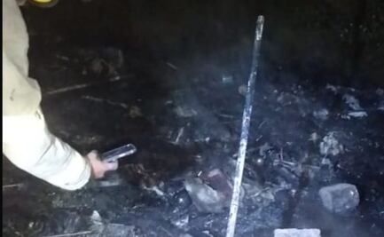 Incendio en terreno baldío deja dos muertos en Hidalgo; se desconoce la identidad de las víctimas