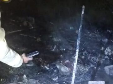Incendio en terreno baldío deja dos muertos en Hidalgo; se desconoce la identidad de las víctimas