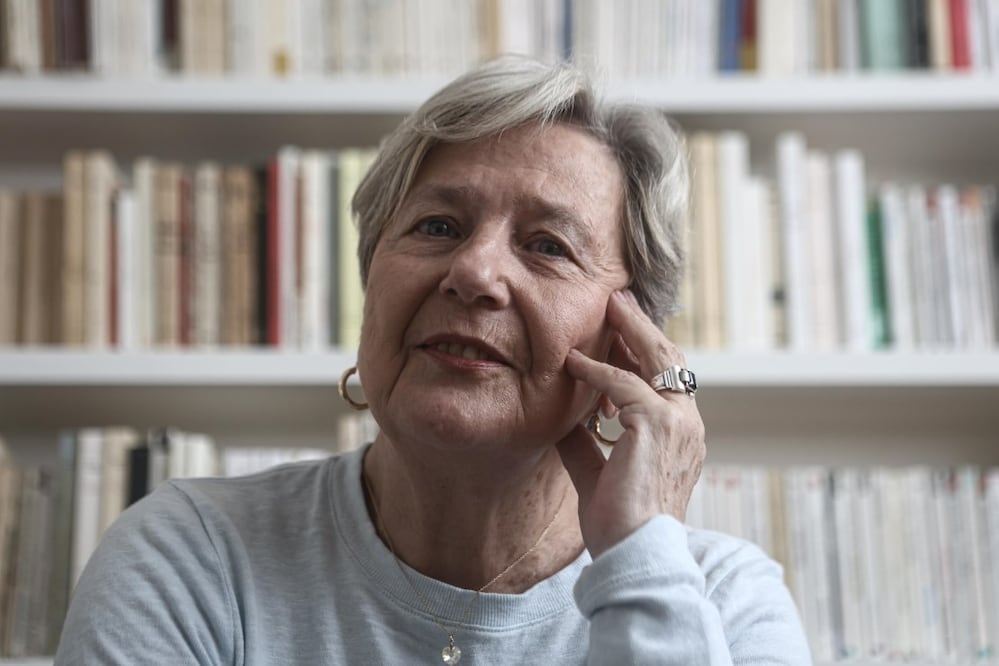 La traductora Fabienne Bradu analiza en su libro la escritura de Fernando Pessoa, Max Aub y Thomas Mann, entre otros. / Gabriel Pano EL UNIVERSAL