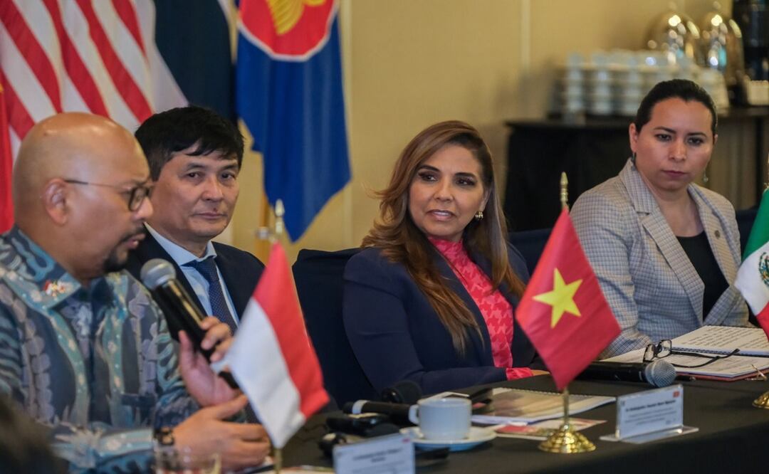 Embajadores del Sudeste Asiático mostraron interés por invertir en Quintana Roo y explorar áreas de negocios. Foto: Especial