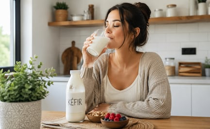 ¿Tomas kéfir por las mañanas?; estos son los beneficios que pocos conocen