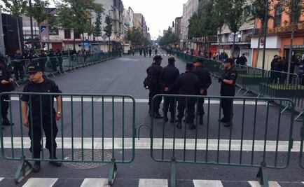 "Blindan" el Zócalo por festejo