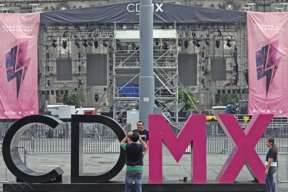 La Semana de las Juventudes contará con tres escenarios: el Zócalo, la Plaza de Santo Domingo y la Glorieta de Insurgentes. (ARCHIVO EL UNIVERSAL)