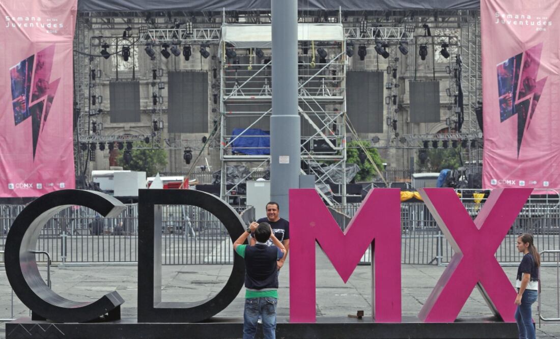 La Semana de las Juventudes contará con tres escenarios: el Zócalo, la Plaza de Santo Domingo y la Glorieta de Insurgentes. (ARCHIVO EL UNIVERSAL)