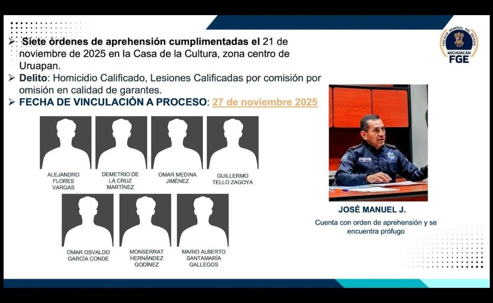 Extienden a todo el país, búsqueda de jefe de escoltas de Carlos Manzo.
Foto: Especial.