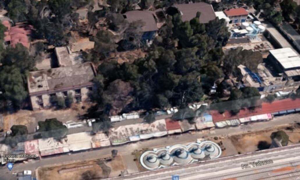 La antigua hacienda de Tezonco que hoy es un panteón