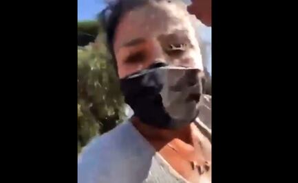 Lanzan tierra y harina a diputada del PES durante transmisión en vivo en Puebla