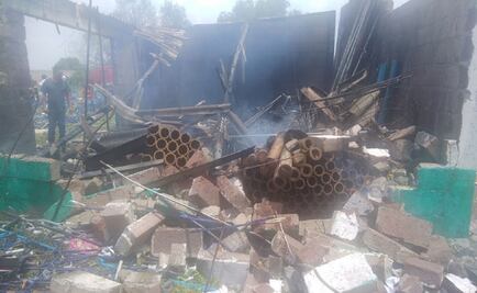 Cinco personas continúan hospitalizadas por estallido en  Tultepec