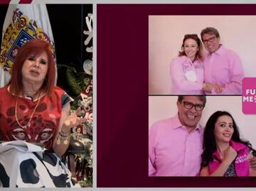 Layda Sansores arremete de nuevo contra Monreal en el Martes del Jaguar y lo llama traidor