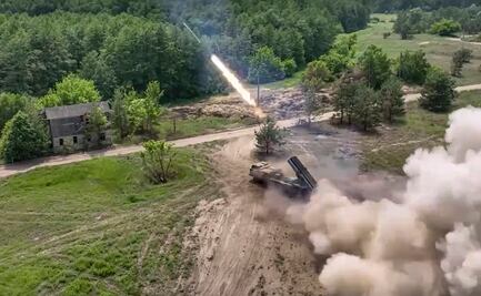 Rusia bombardea fábrica de misiles en Kiev; reportan un muerto