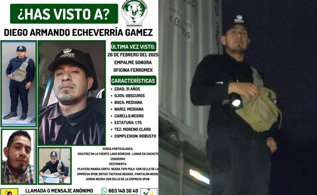 Localizan sin vida a trabajador de la Ferromex reportado desaparecido en Sonora. Foto: Especial/El Universal