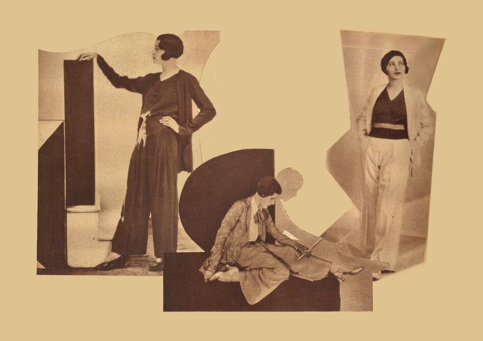 Cuando ellas empezaron a llevar los pantalones