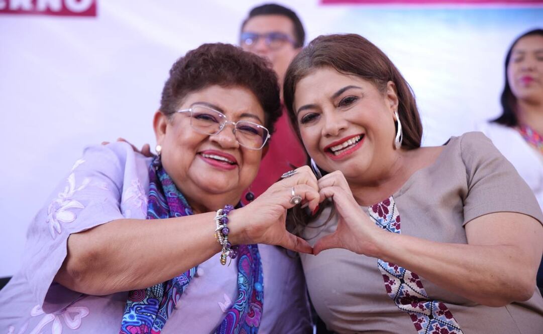 Clara Brugada, jefa de gobierno de la cdmx electa y Ernestina Godoy, senadora de la República electa. Foto: Tomada de la cuenta de X de @ClaraBrugadaM