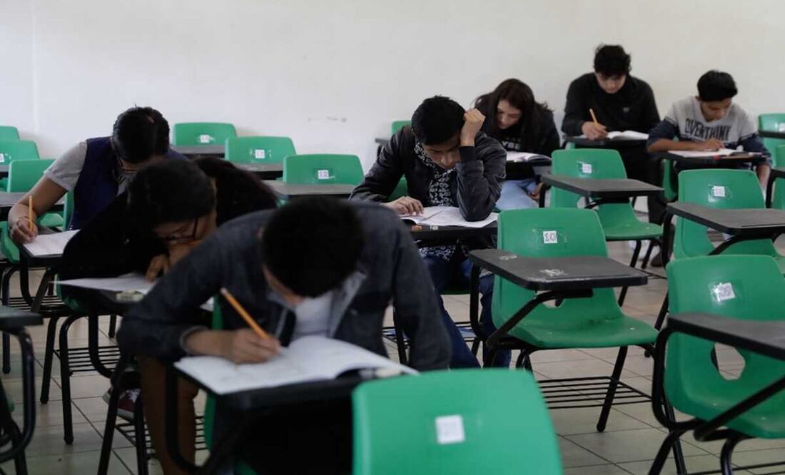 Este fin de semana, miles de aspirantes al nivel bachillerato realizan el examen Comipems 2022. Foto: Archivo/EL UNIVERSAL