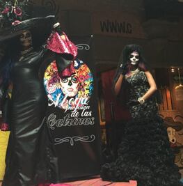 Mexico's grande dame of death procession 