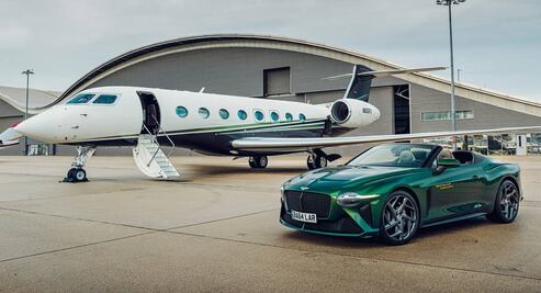 El interior del Bentley Bacalar es la inspiración para jets y helicópteros