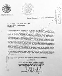 Desviar dinero fue la orden de Fausto Vallejo