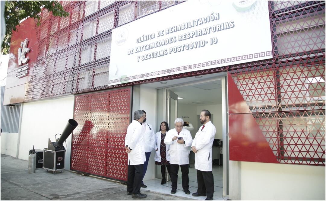 Clínica post Covid-19 de CDMX. Foto: Especial