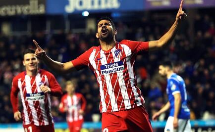 Diego Costa reaparece con gol en victoria del Atlético