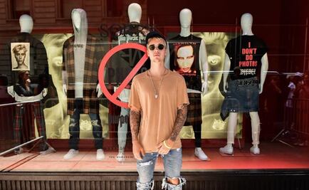 Marilyn Manson, en una playera de Justin Bieber