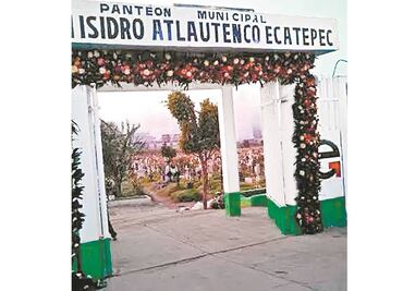 Ecatepec suspende visitas a los cementerios
