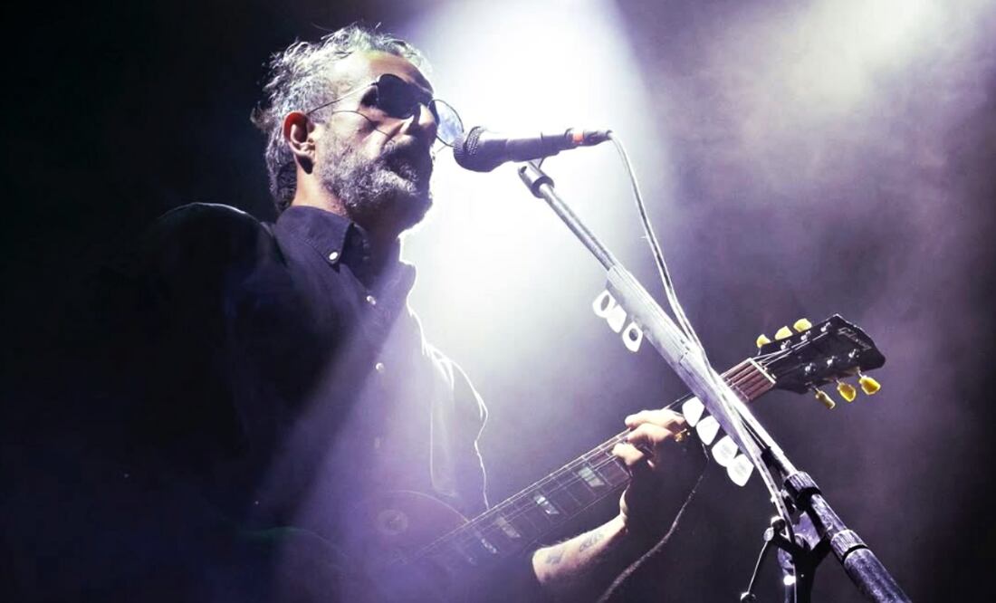 Tito Fuentes, guitarrista y cantante de Molotov.
Foto: Instagram, vía @molotovbanda