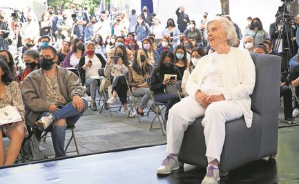 Elena Poniatowska dice que “vivimos tiempos privilegiados”