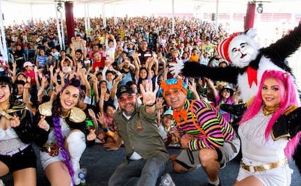 Alcaldía Magdalena Contreras celebra el Día del Niño; organizan actividades y entregan juguetes