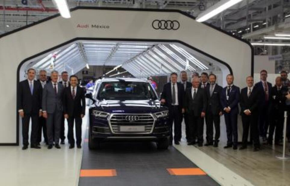 Audi abre la primera planta de autos de lujo en México