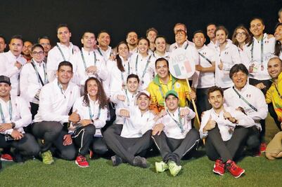 Águila que ondea en Río