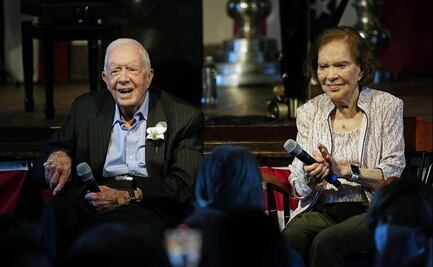 Jimmy Carter, ex presidente de EU de 98 años, visita festival en Georgia