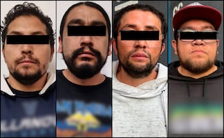 Policía detiene a cinco hombres y asegura ocho toneladas de autopartes en la Cuauhtémoc; decomisan dosis de droga