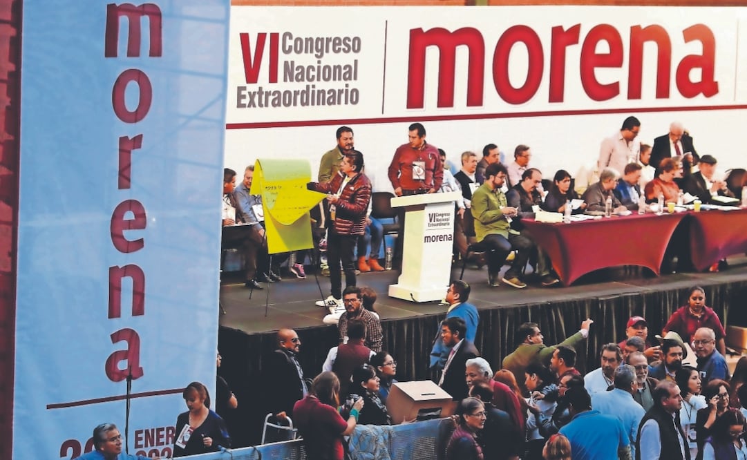 En la sesión de este domingo del Congreso Nacional de Morena, aunque no forma parte de la agenda, algunos morenistas plantearán que el partido debe garantizar postular candidatos no cuestionables. Foto: Archivo/ EL UNIVERSAL