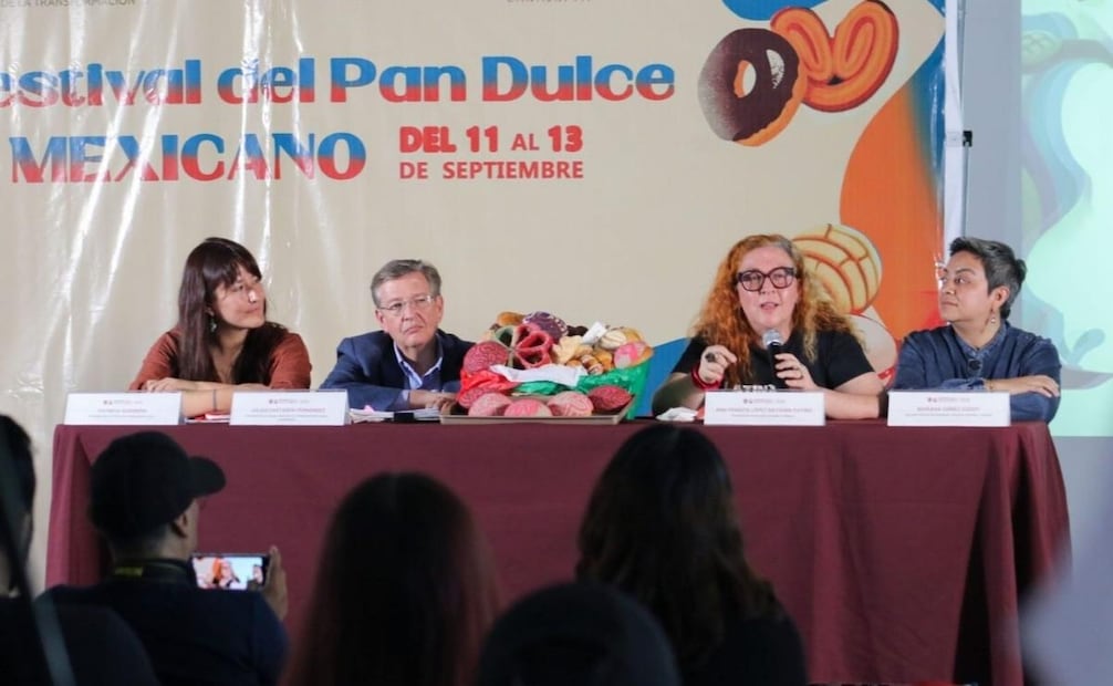 La secretaria de Cultura capitalina destacó que esta declaratoria busca reconocer al pan dulce como tradición. 01/09/2026 | Foto: Especial.