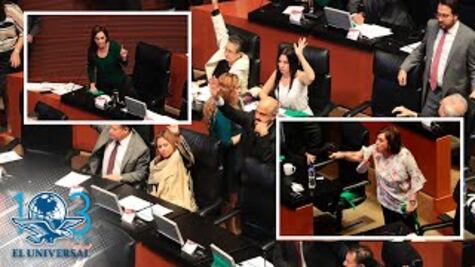 “No es trapo, es símbolo”, senadora sobre pañuelo pro aborto