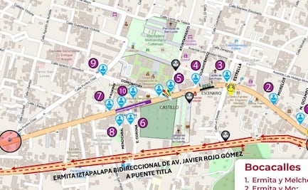 Cierres viales en Iztapalapa este 4 y 5 de mayo; revisa rutas afectadas, horarios y alternativas viales