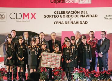 Con cena y sorteo celebran la Navidad 8 mil capitalinos