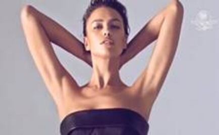 Irina Shayk posa semidesnuda; publica fotos en Instagram